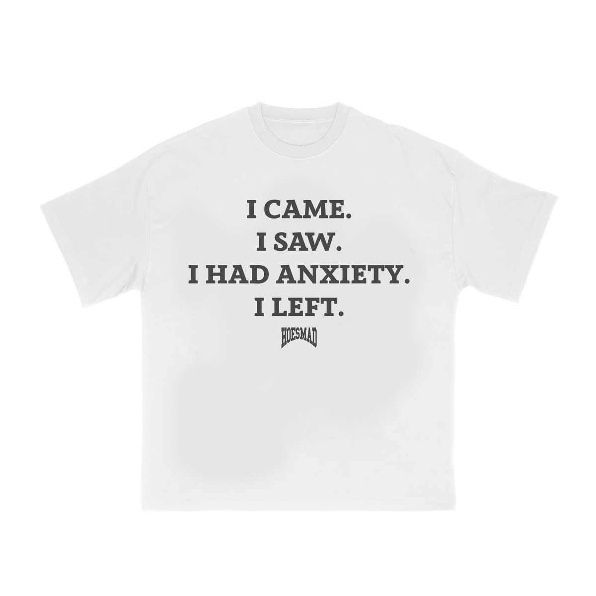 ANXIETY TEE / WHT
