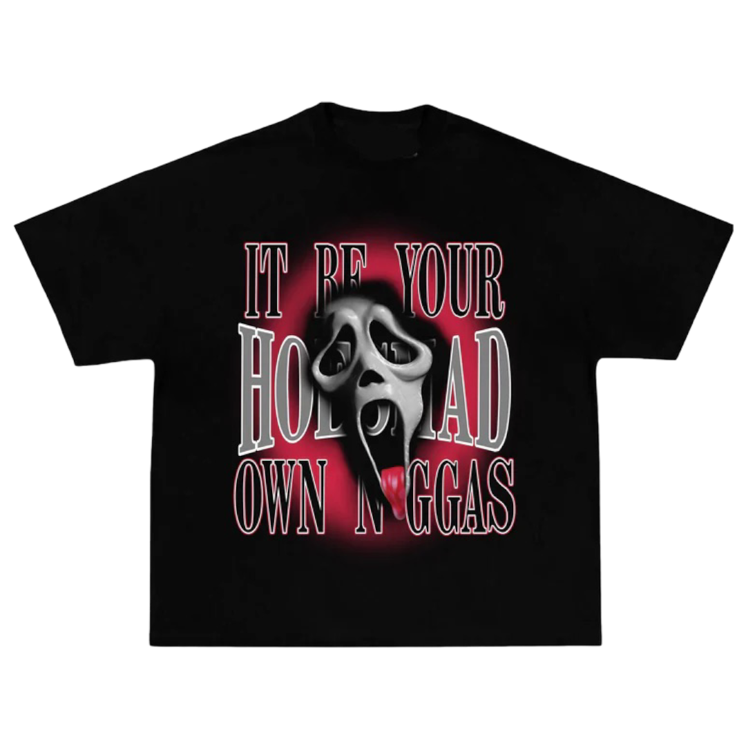 Hoes Mad Scream Tee hoesmad.la