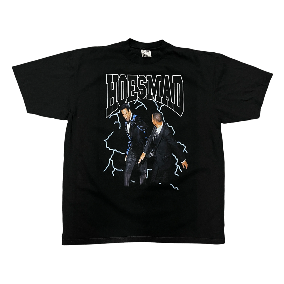 HOESMAD GET SMACKED TEE - BLACK