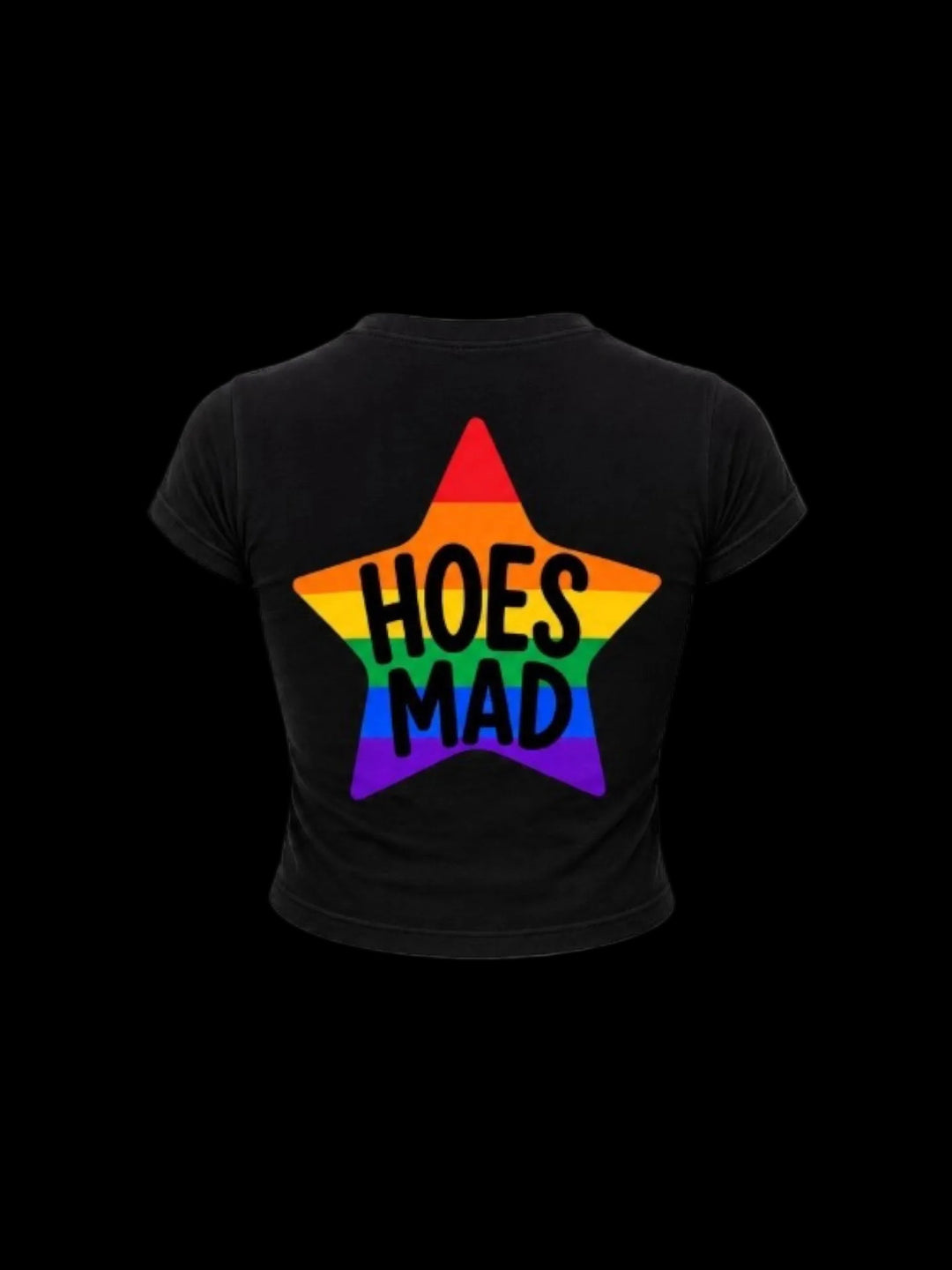Girl Lover Babytee (black/rainbow)