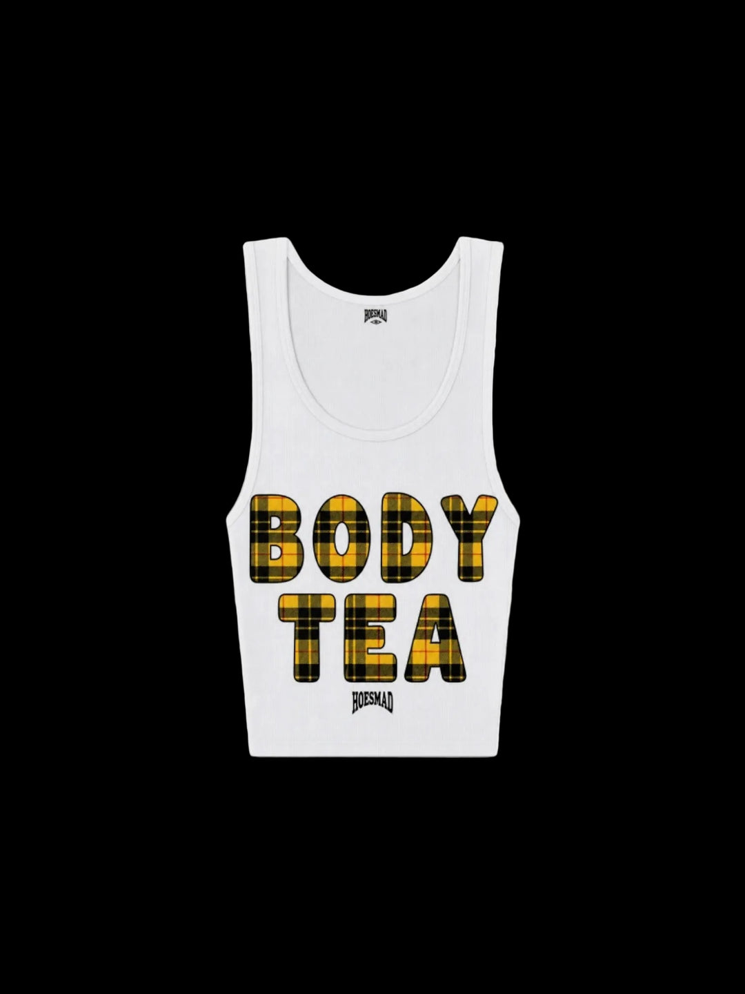 Body Tea Tanktop (Yellow Plaid)