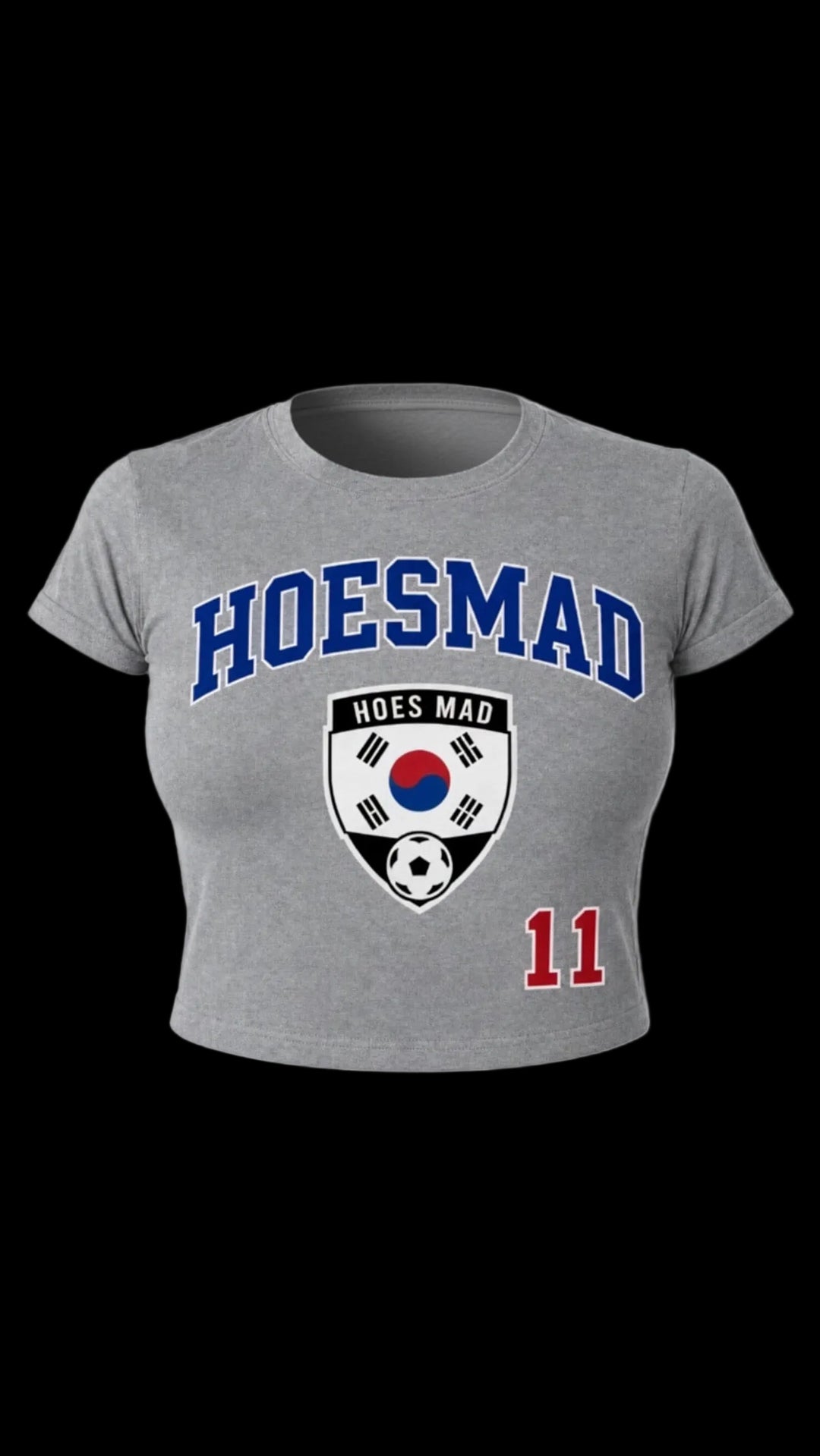 Hoesmad South Korea Soccer Baby Tee