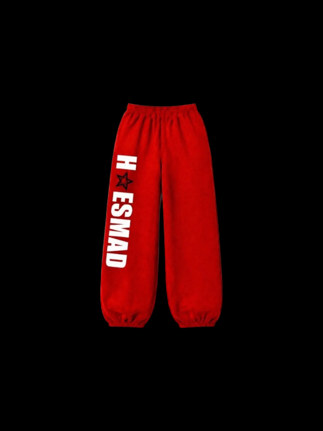 Hoes Mad Star Logo Sweatpants (red)