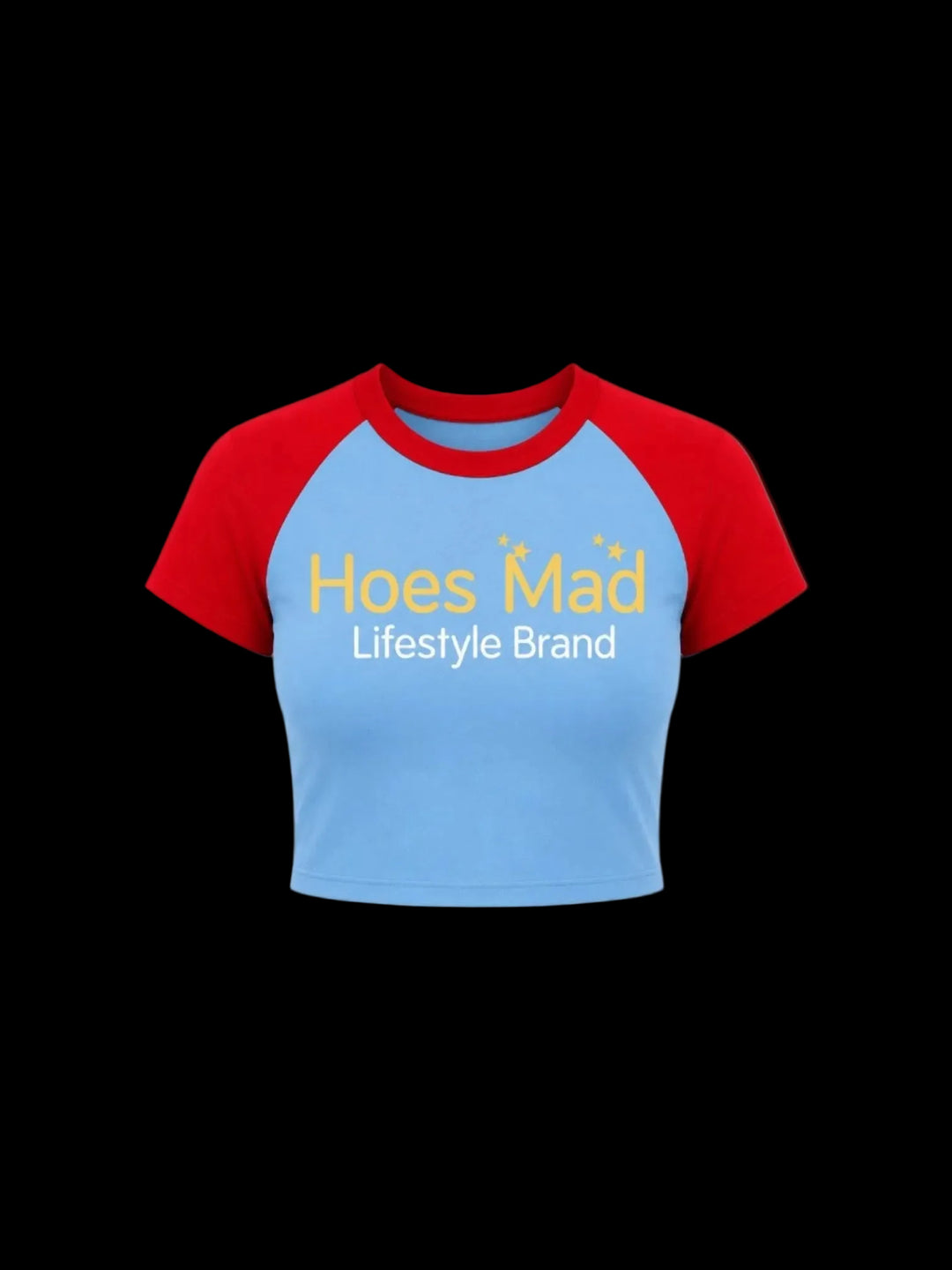 Hoesmad Lifestyle Brand Babytee (Red/Light Blue)