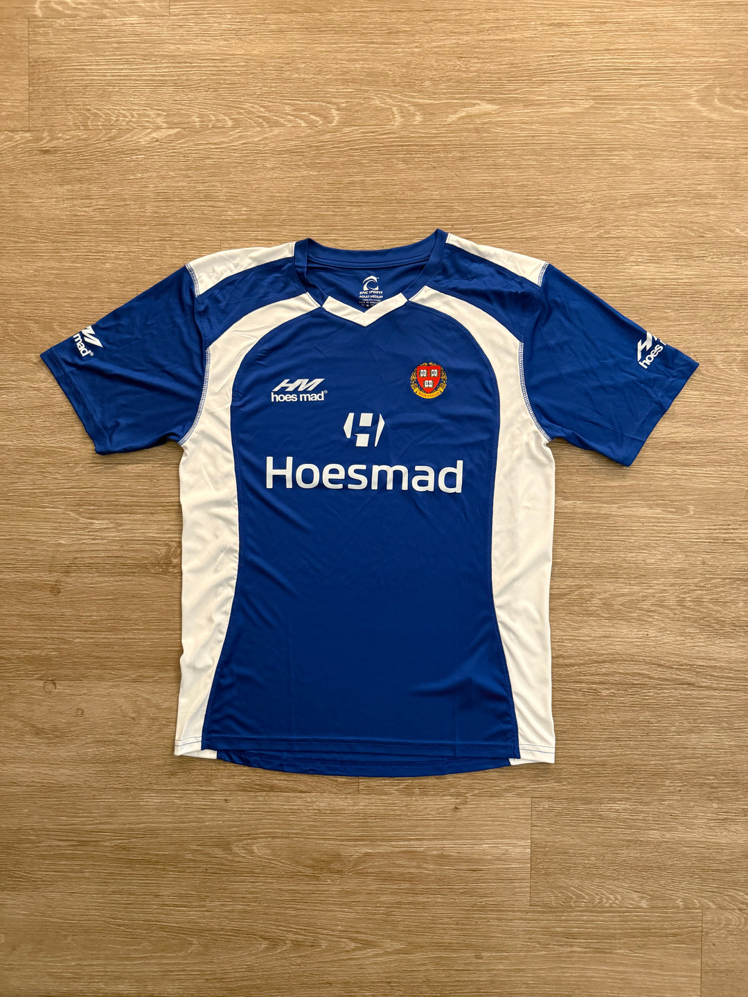 Hoes Mad Logo Soccer Jersey (Blue)