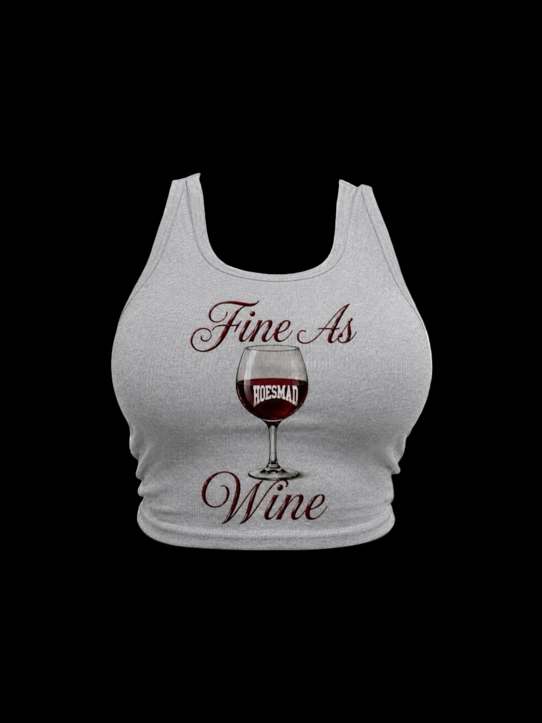 Fine As Wine Tanktop (Grey)