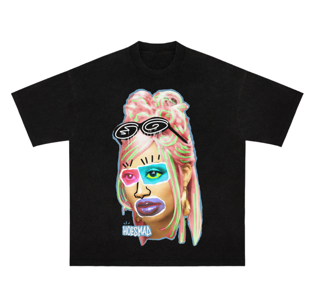 Hoes Mad x Ronnie Graffiti Tee (Grey)