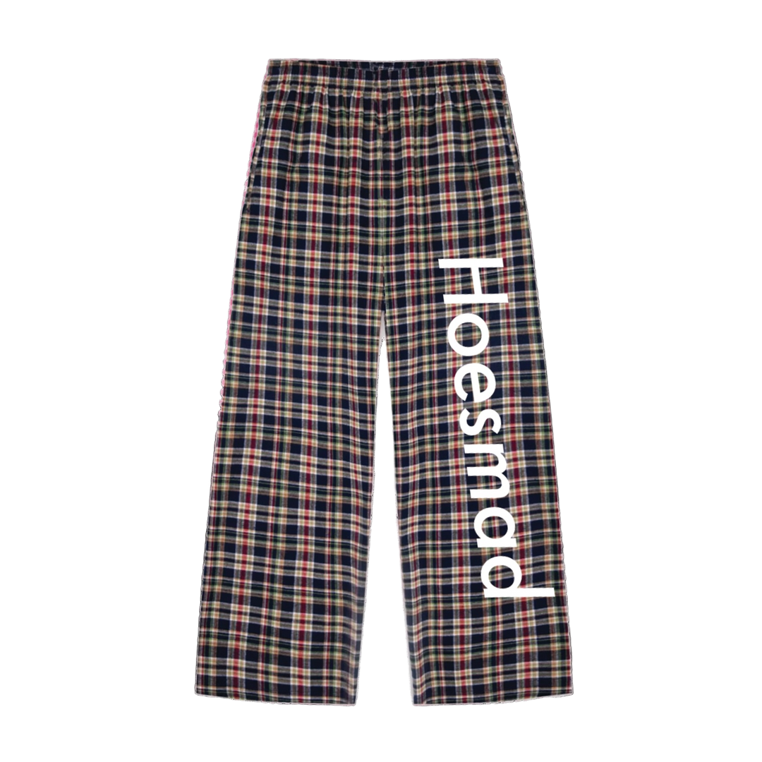 Hoesmad Flannel Lounge Pants (Red/Navy/Yellow)