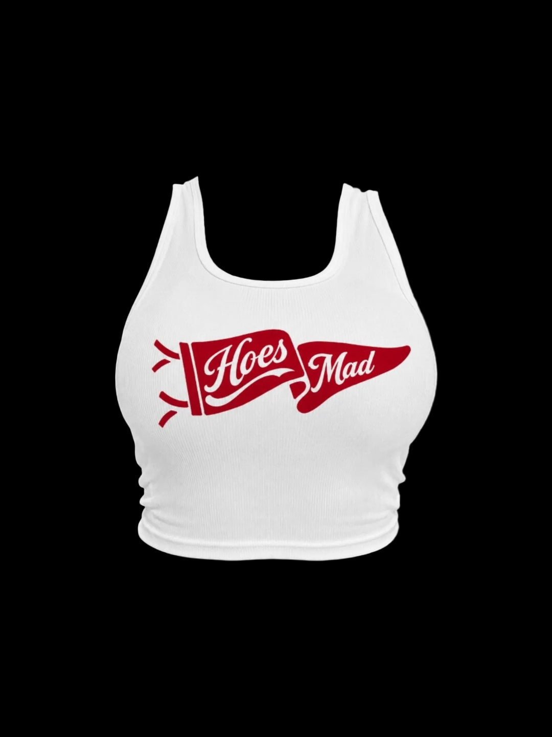 Hoesmad Red Flag Tanktop (white)