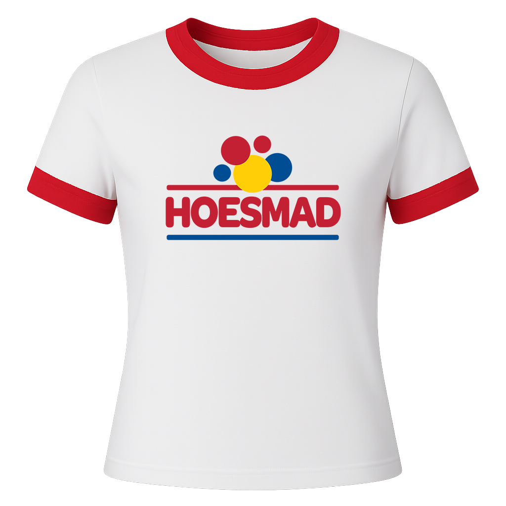 Womens Hoesmad Wonder Logo Poly Tee