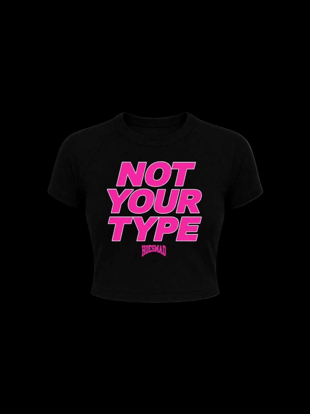 Not Your Type Babytee (black)