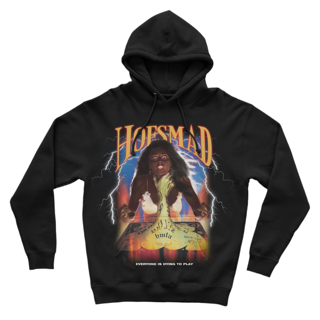 Hoes Mad Halloween Ouija Hoodie (Black)