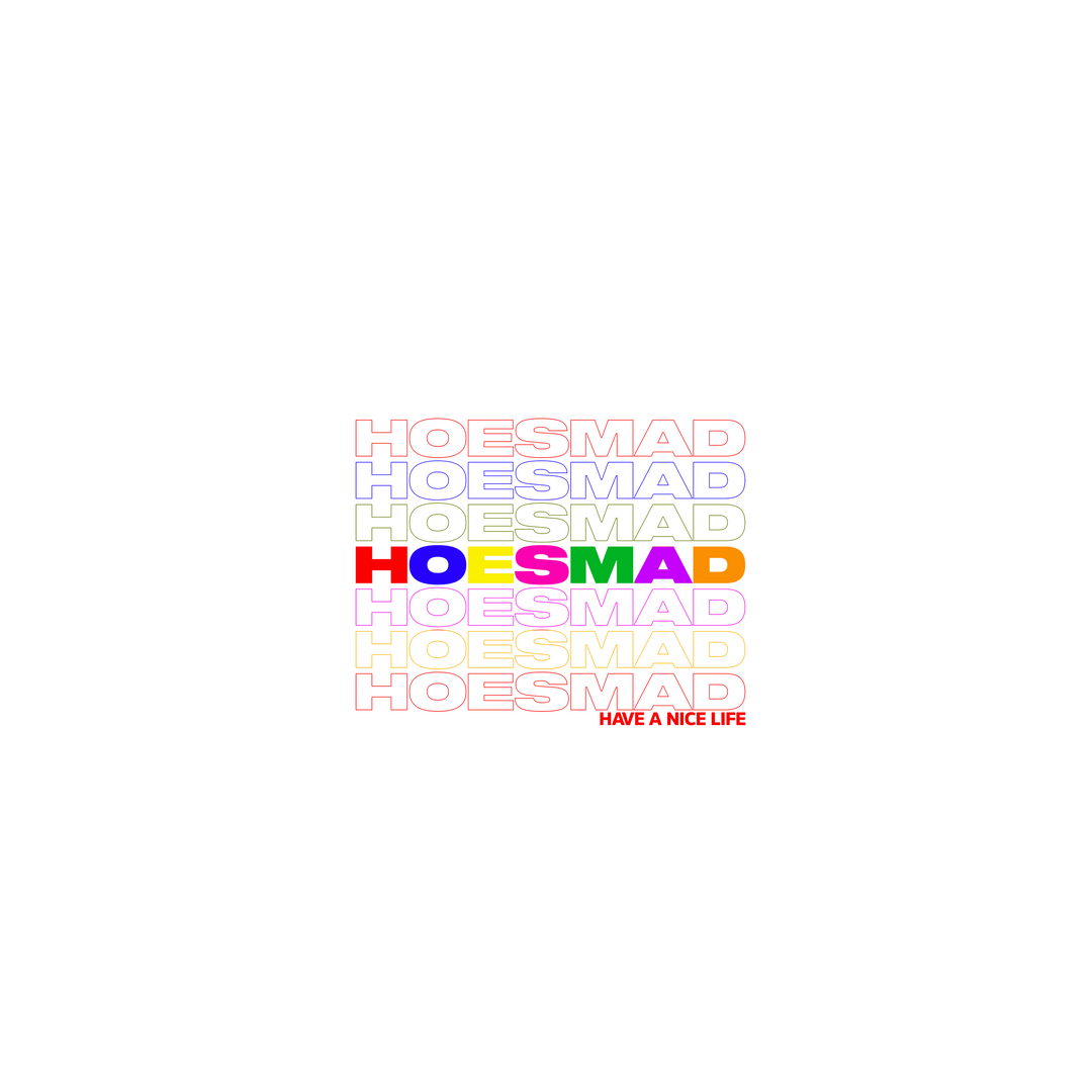 Hoesmad Have A Nice Life Babytee (rainbow)