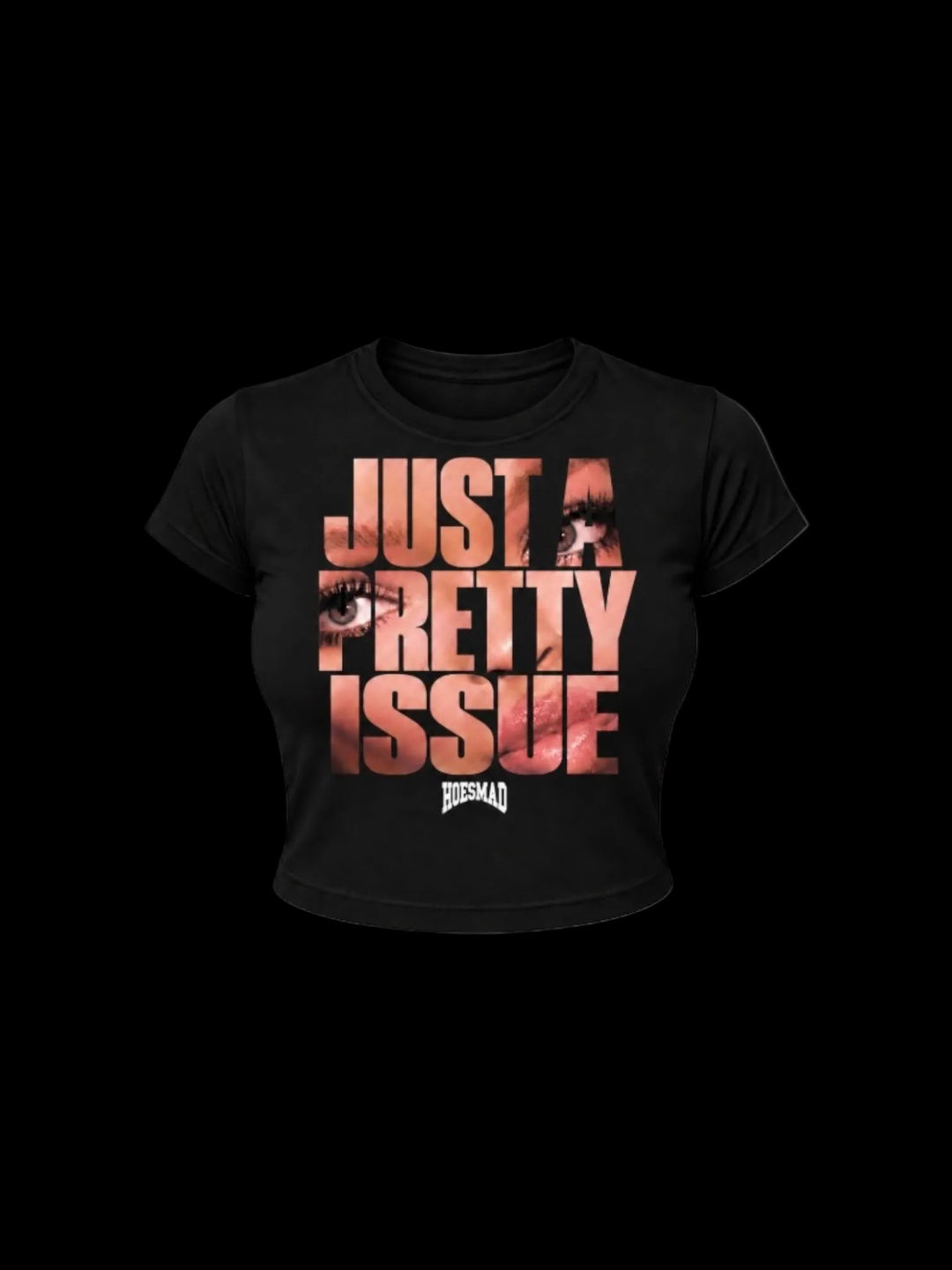 Just A Pretty Issue Babytee (black)