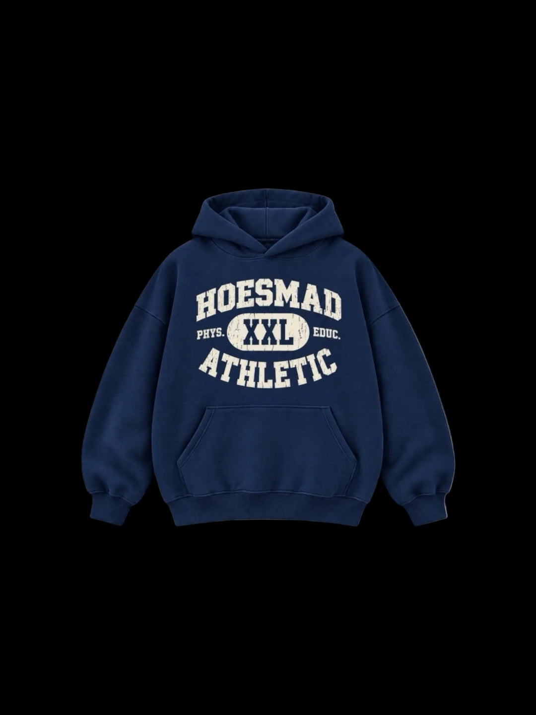 Hoesmad Athletics Hoodie (navy/off white)
