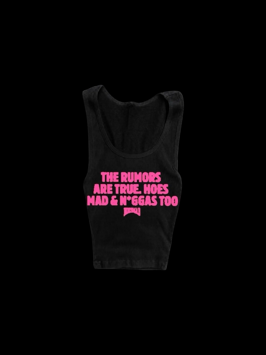 The Rumors Are True Tanktop (black/pink)