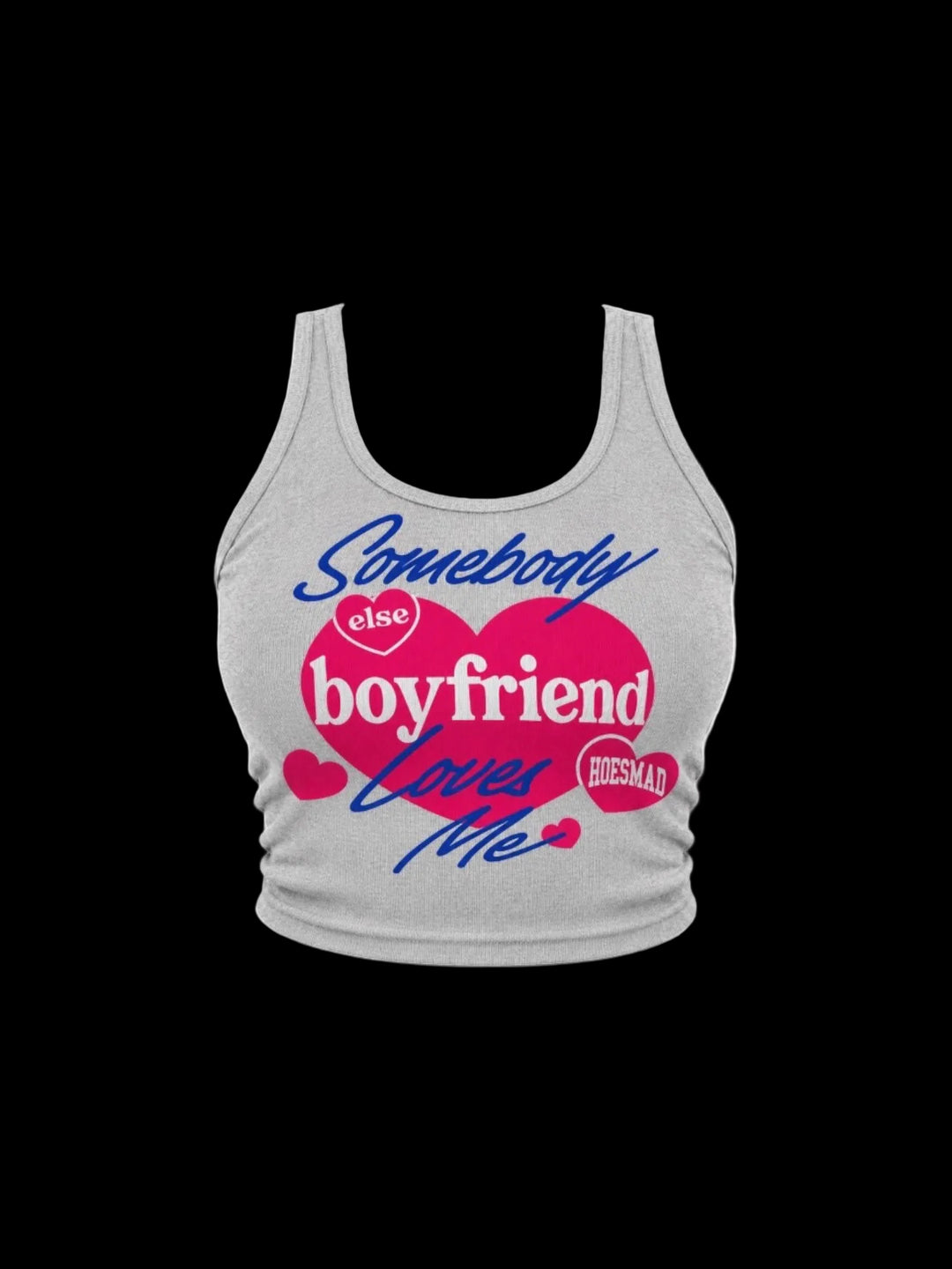 Somebody Else Boyfriend Tanktop (grey)
