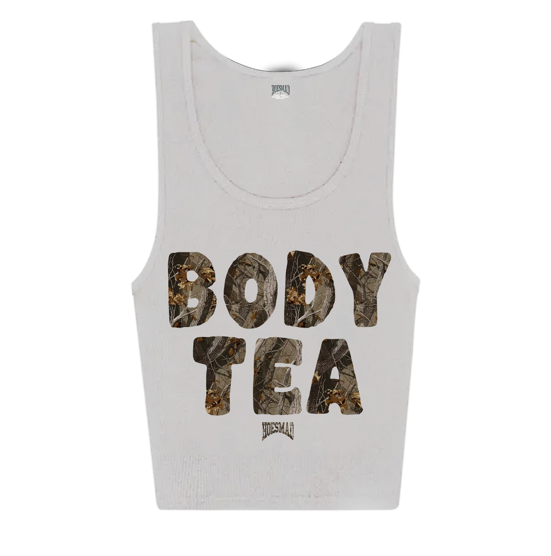Body Tea Tanktop (White/Tree Camo)
