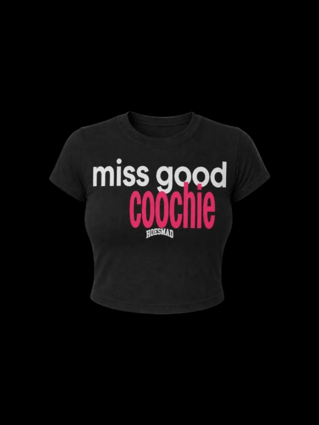 Miss Good Coochie Babytee (Black)