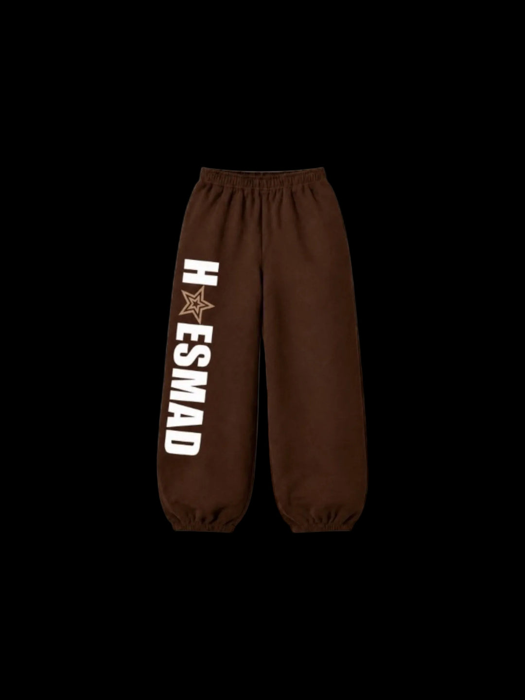 Hoes Mad Star Logo Sweatpants (brown)