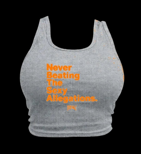 Never Beating The Sexy Allegations (Grey/Orange)