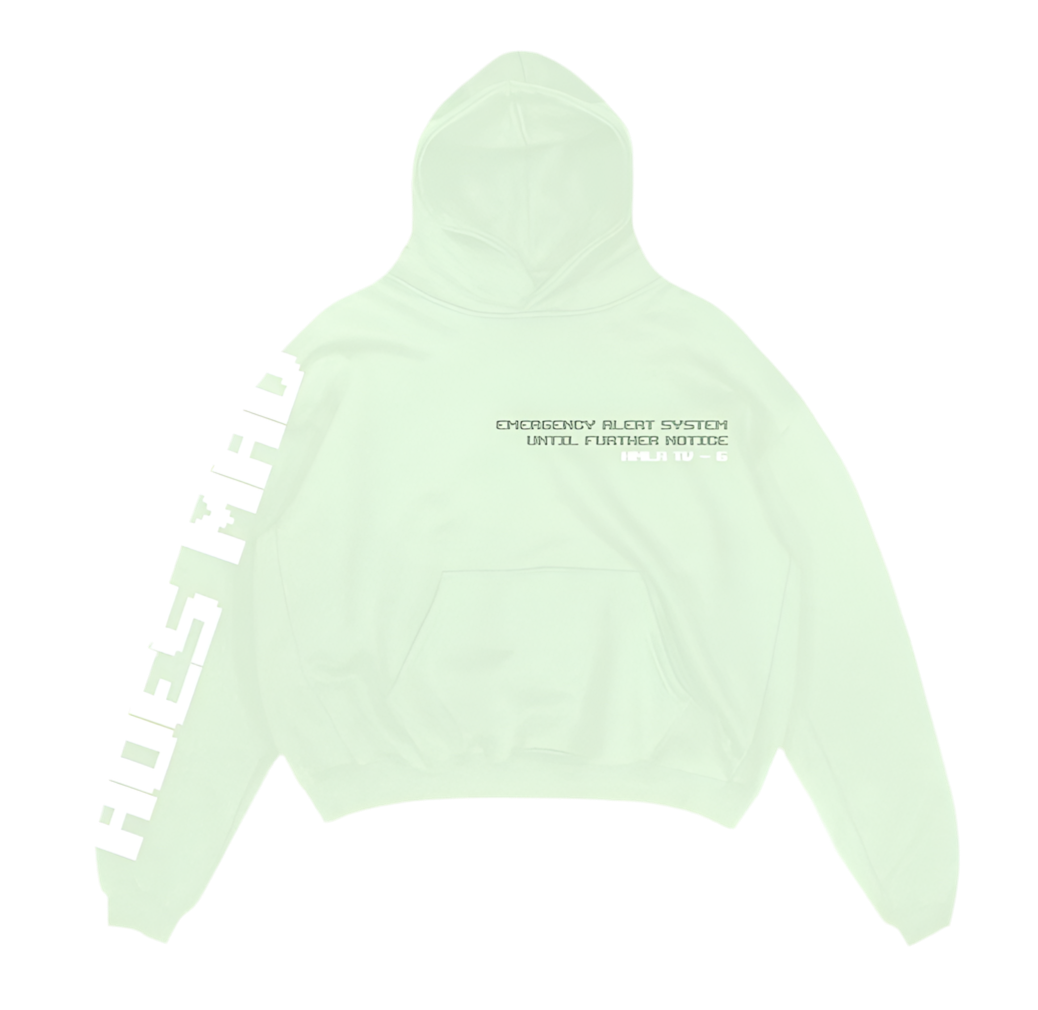 Hoes Mad Emergency Hoodie Mint