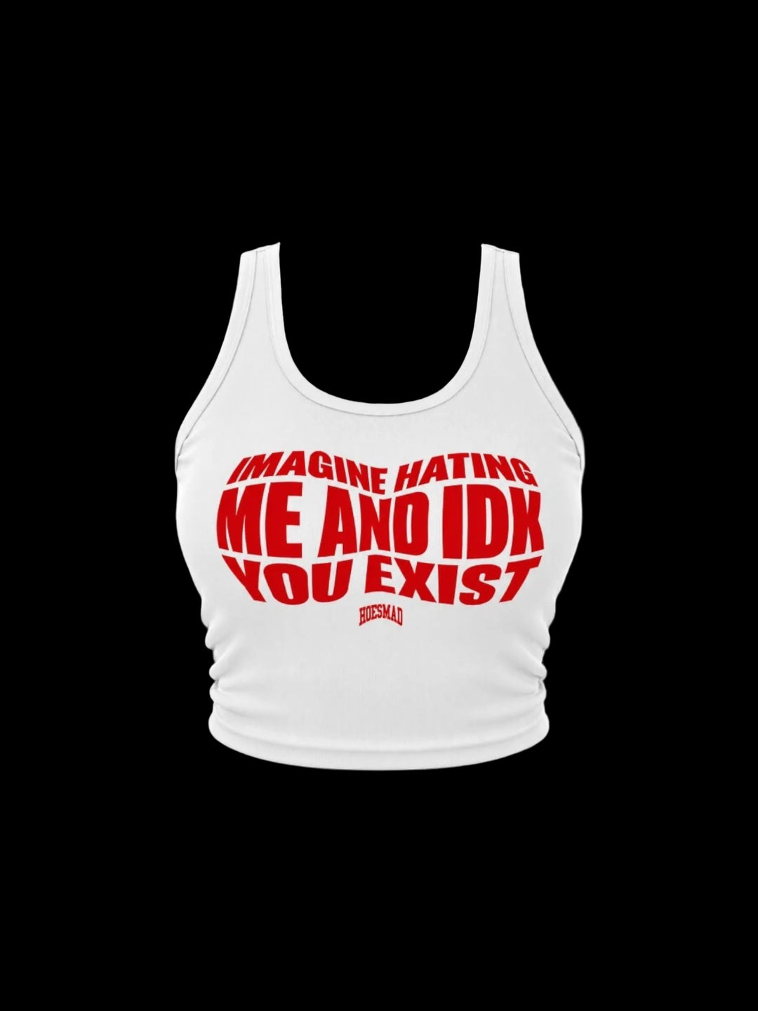Imagine Hating Me Tanktop (red)