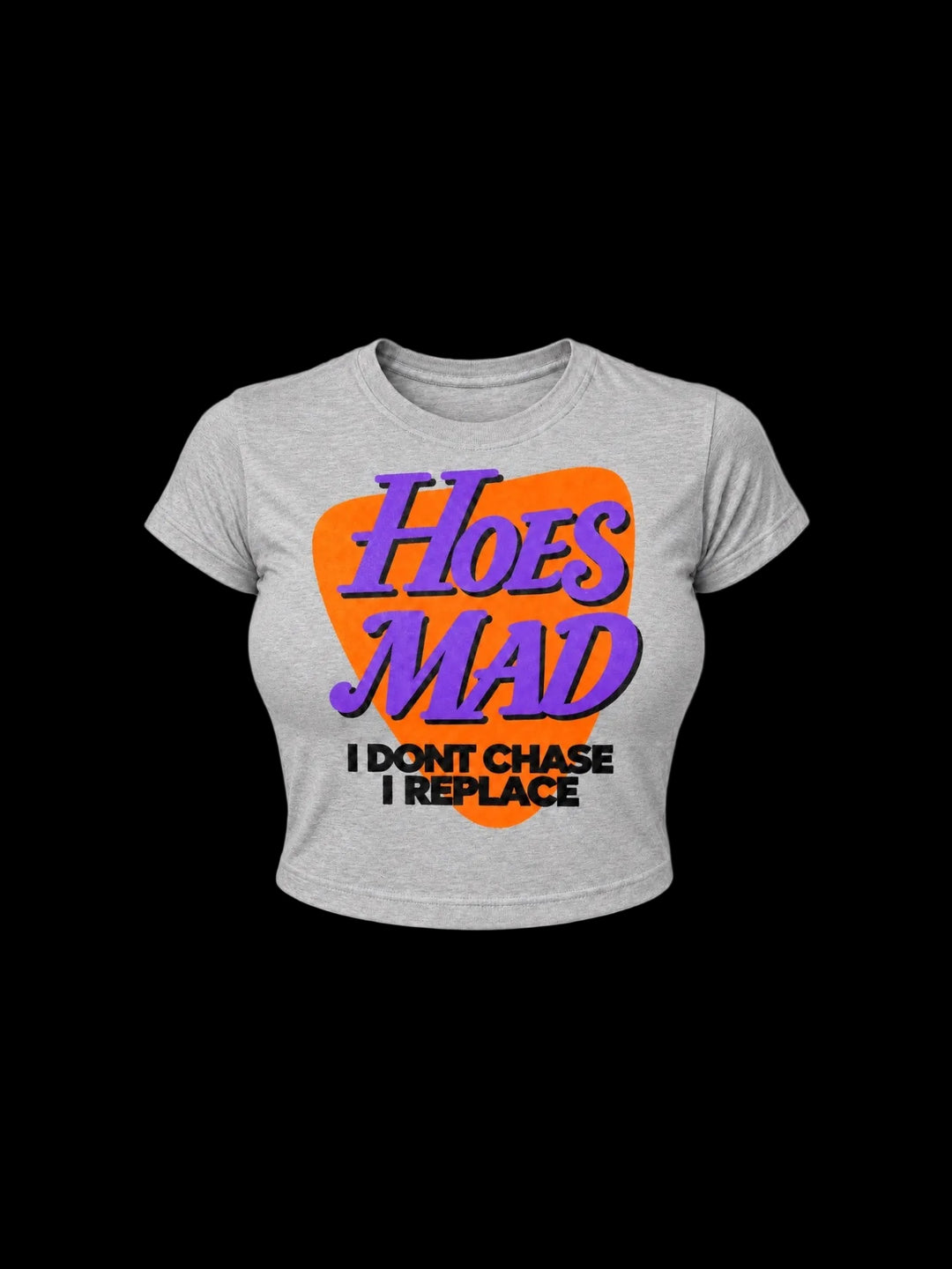 I Dont Chase I Replace (heather grey)