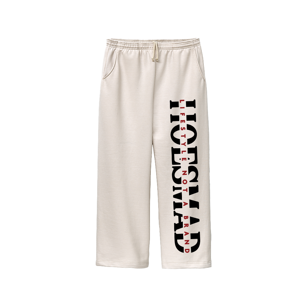 Hoesmad Lifestyle Not A Brand Baggy Sweats (tan)