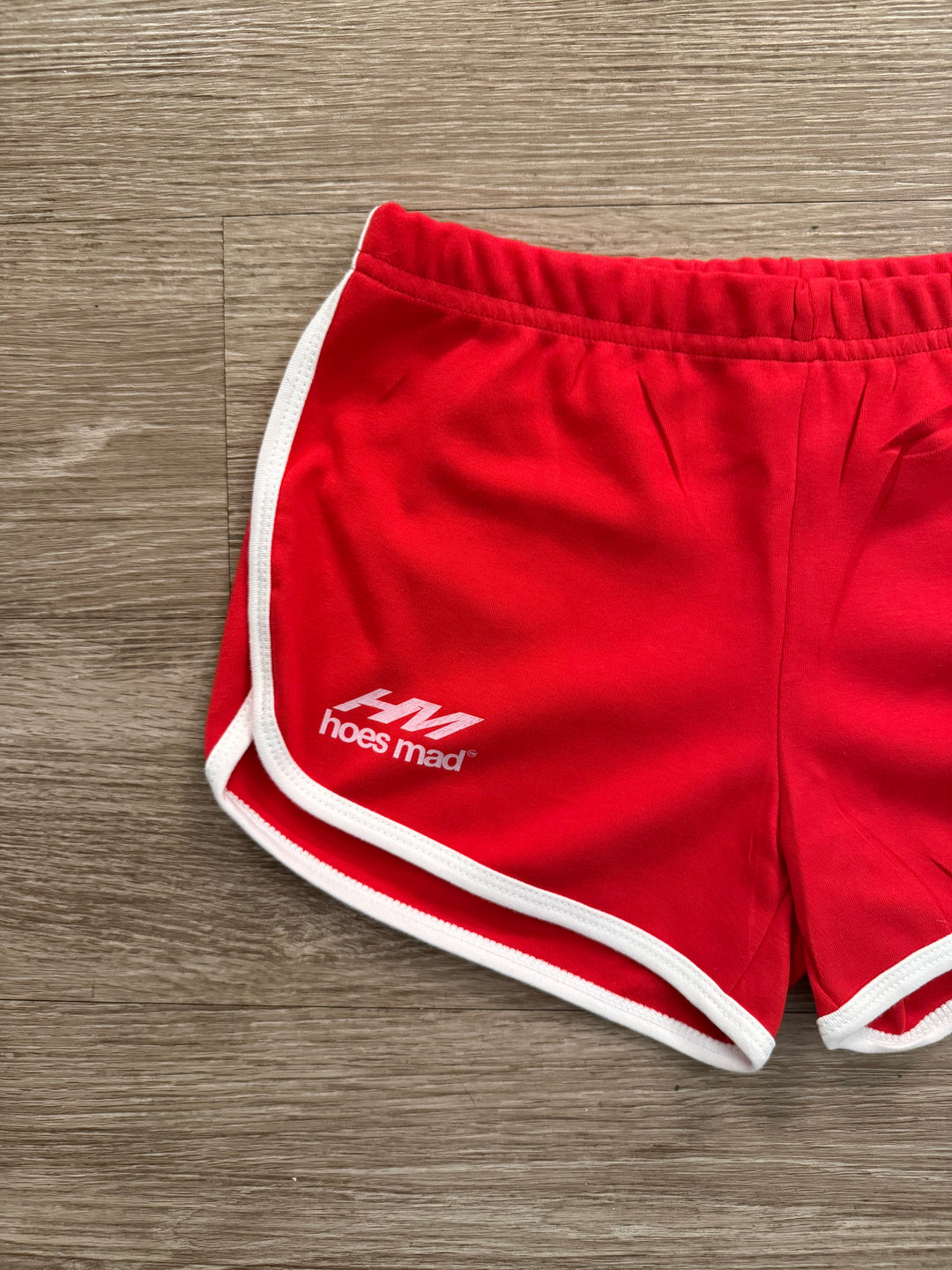 Hoesmad Soccer Shorts (Red/White)