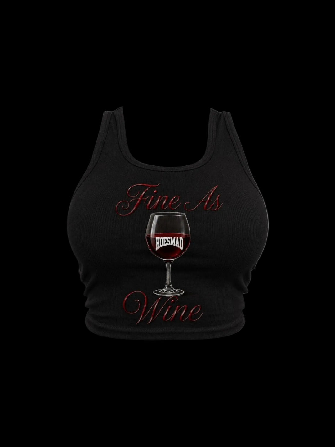 Fine As Wine Tanktop (black)