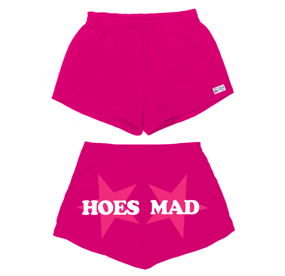 Hoesmad Star Jersey PE Shorts (Pink/Fuschia)