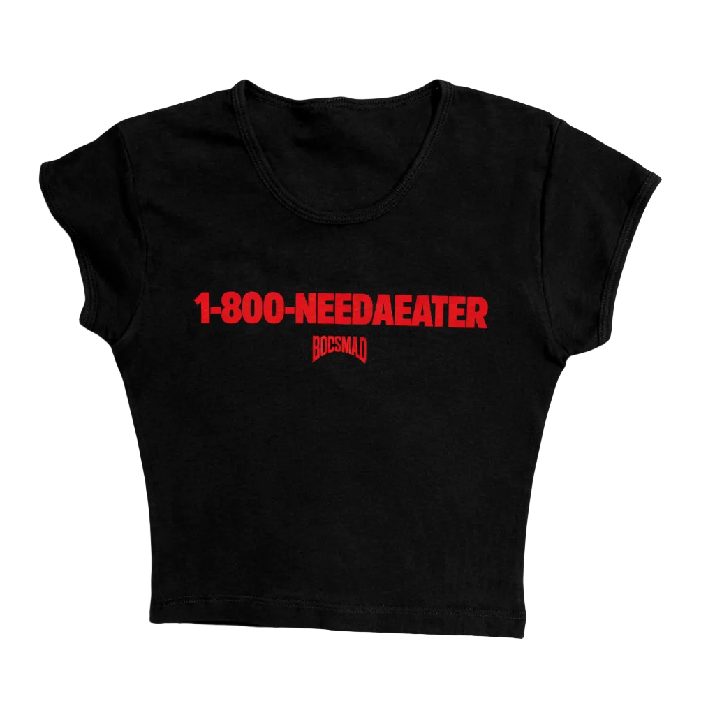 Hoesmad x 1-800-NEEDAEATER (Black/Red)