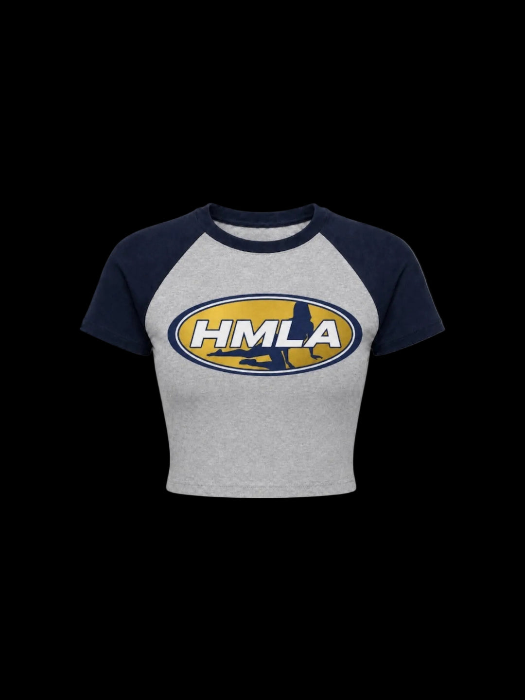 HMLA 2 Tone Babytee (navy/grey)