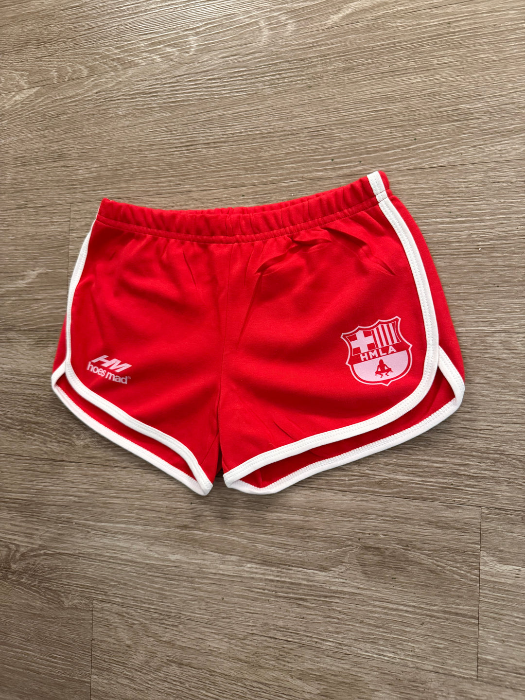 Hoesmad Soccer Shorts (Red/White)