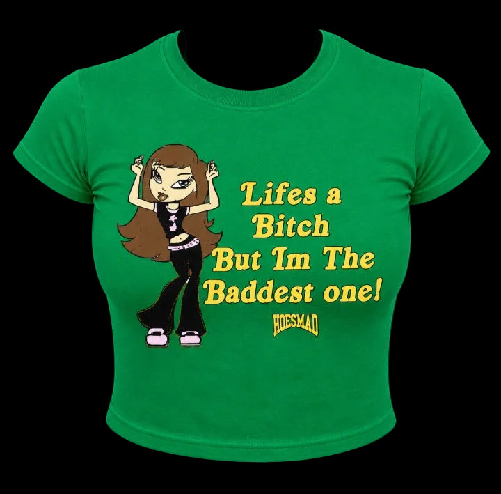Lifes A B*tch Babytee (Green)
