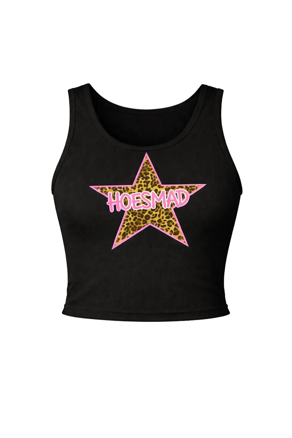 Hoesmad Leopard Star Tank (Black)
