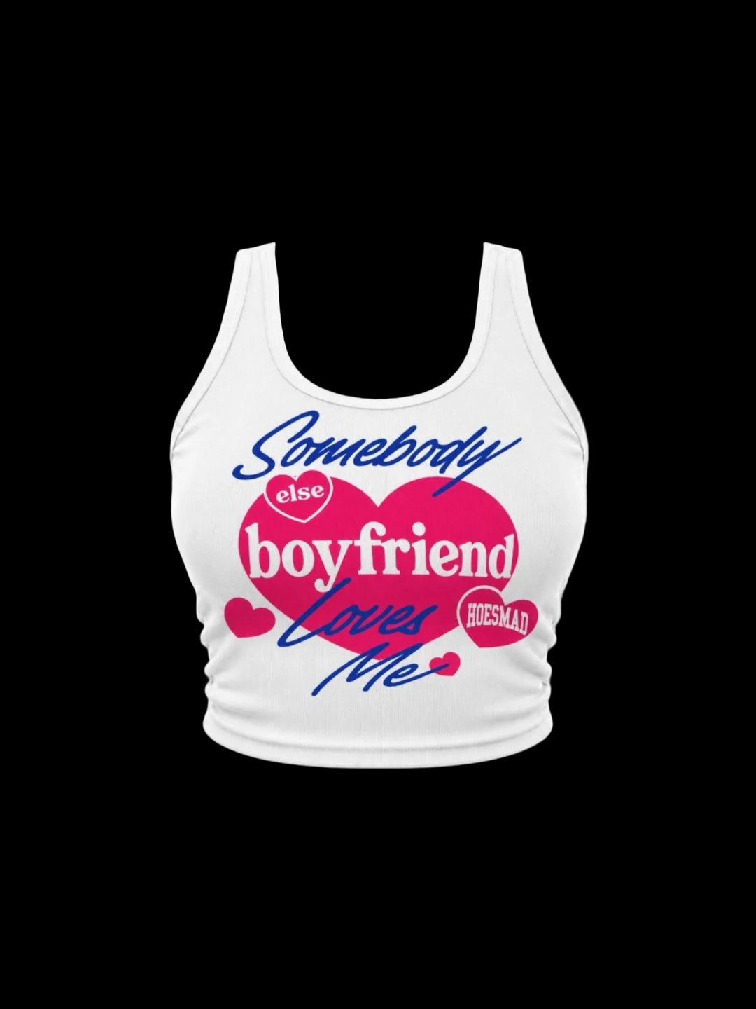 Somebody Else Boyfriend Tanktop (white)