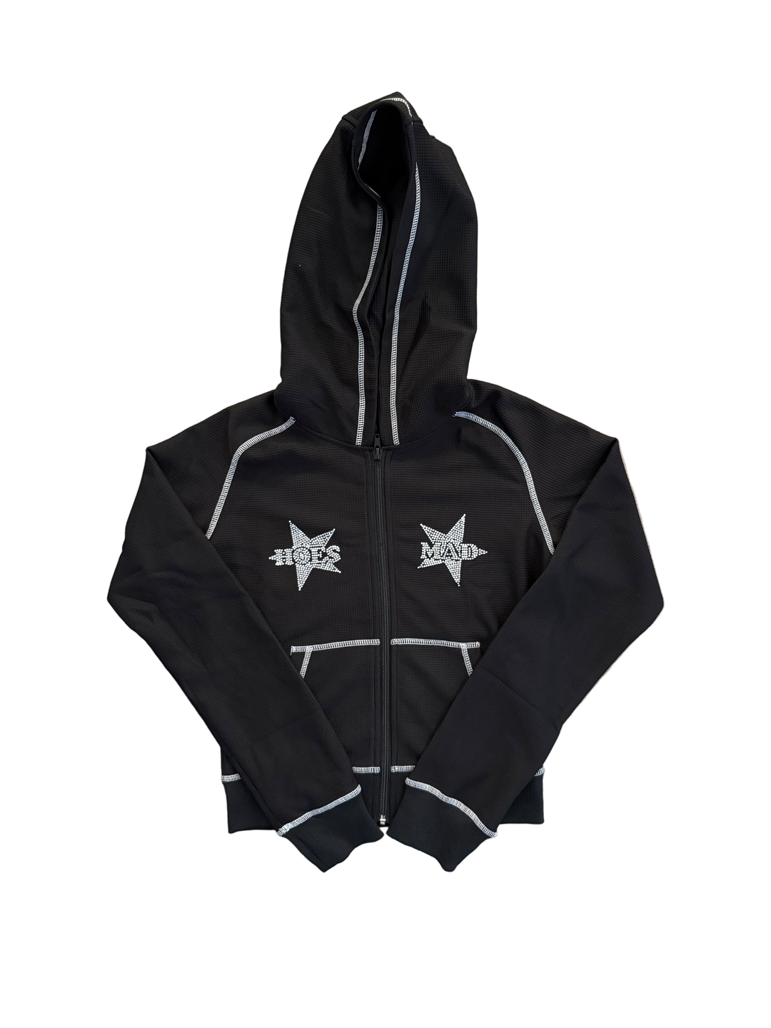 Hoesmad Waffle Set Top (Black)