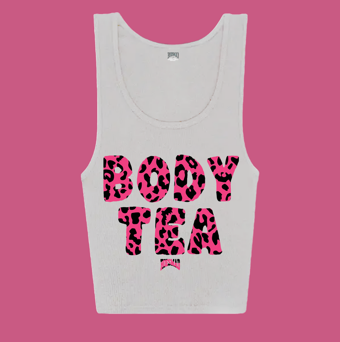 Body Tea Tanktop (Pink Leopard)