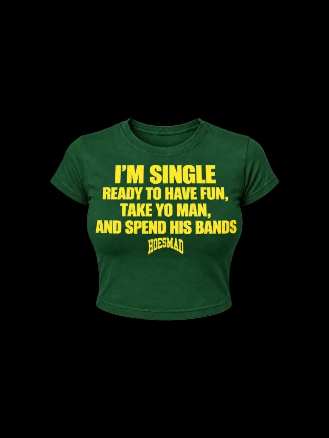 Im Single Babytee (green/yellow)