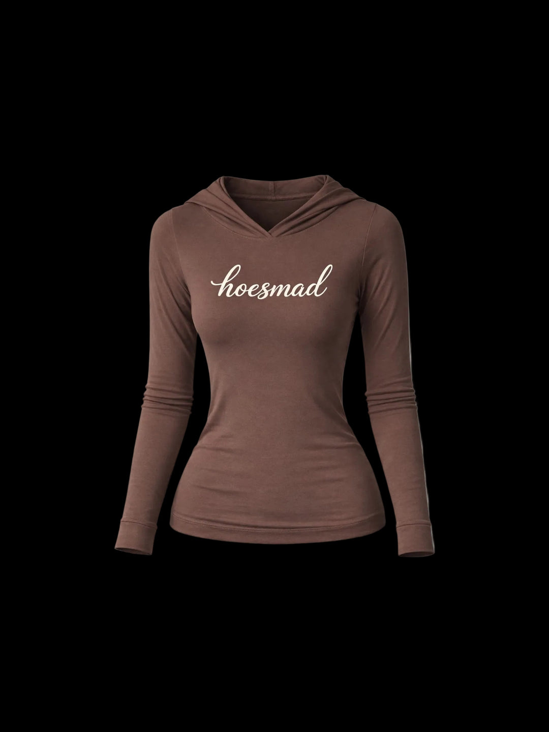 Hoesmad Cursive Yoga Top (Brown)