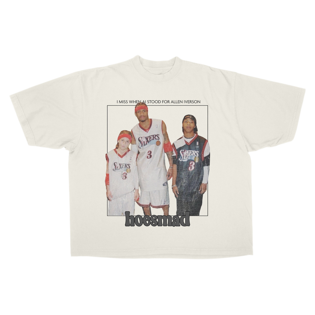 I Miss When AI Stood For Allen Iverson Vintage Tee