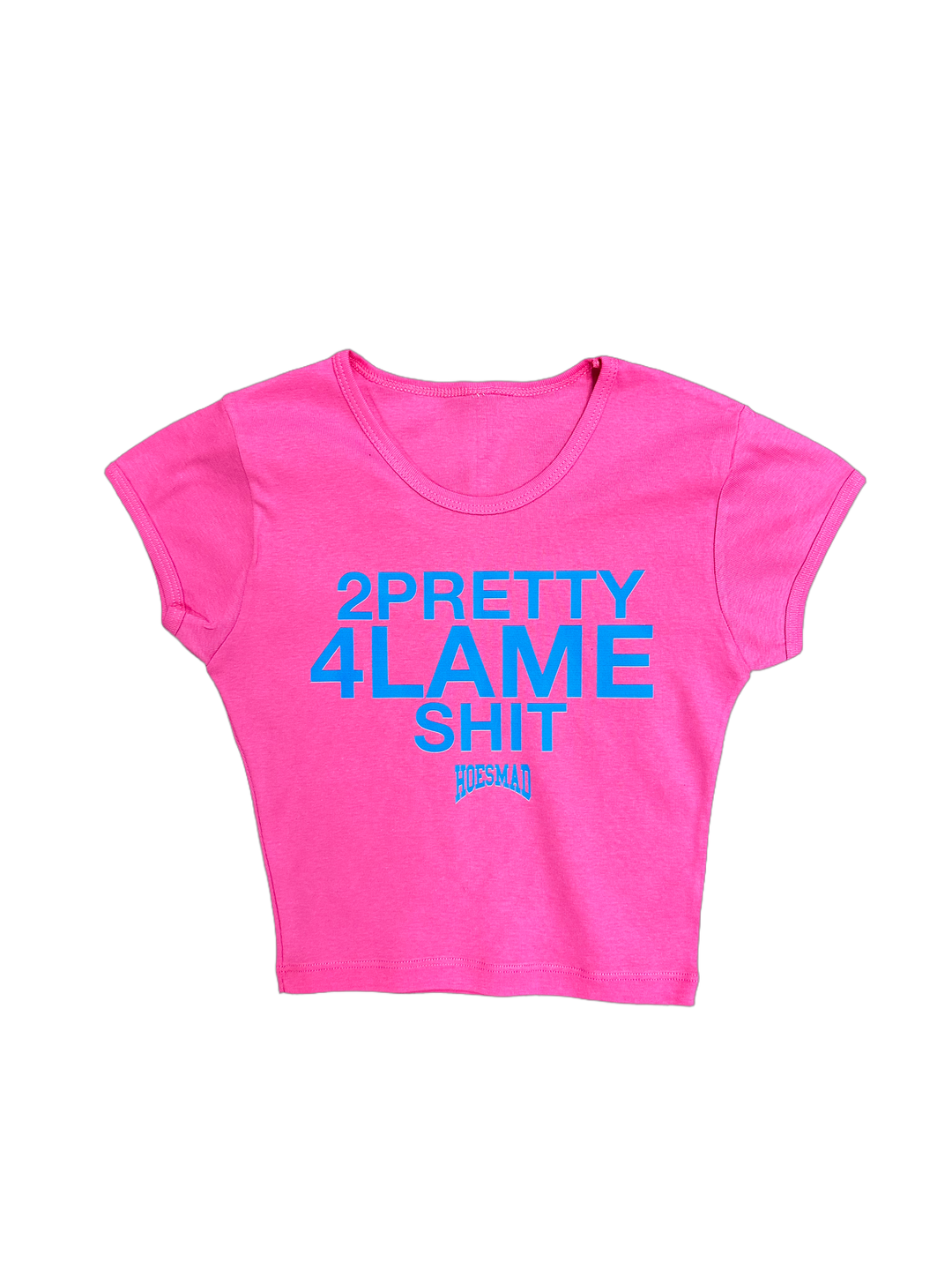 2Pretty 4Lame Shit Babytee (Pink/Blue