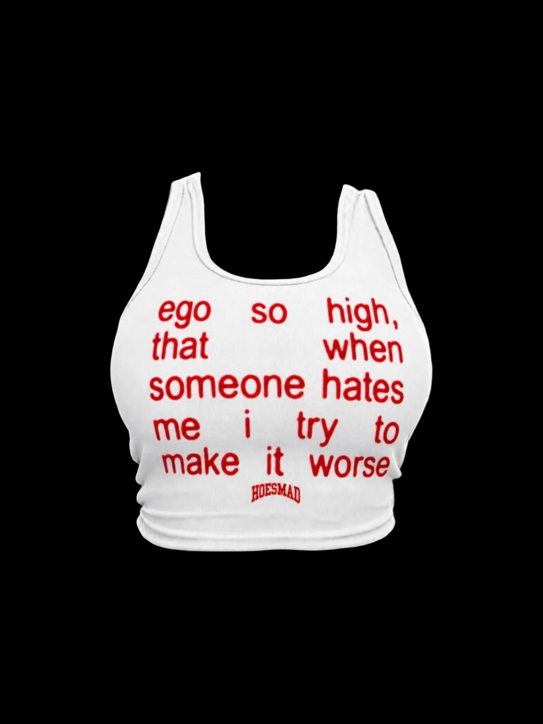 Ego So High Tanktop (white)