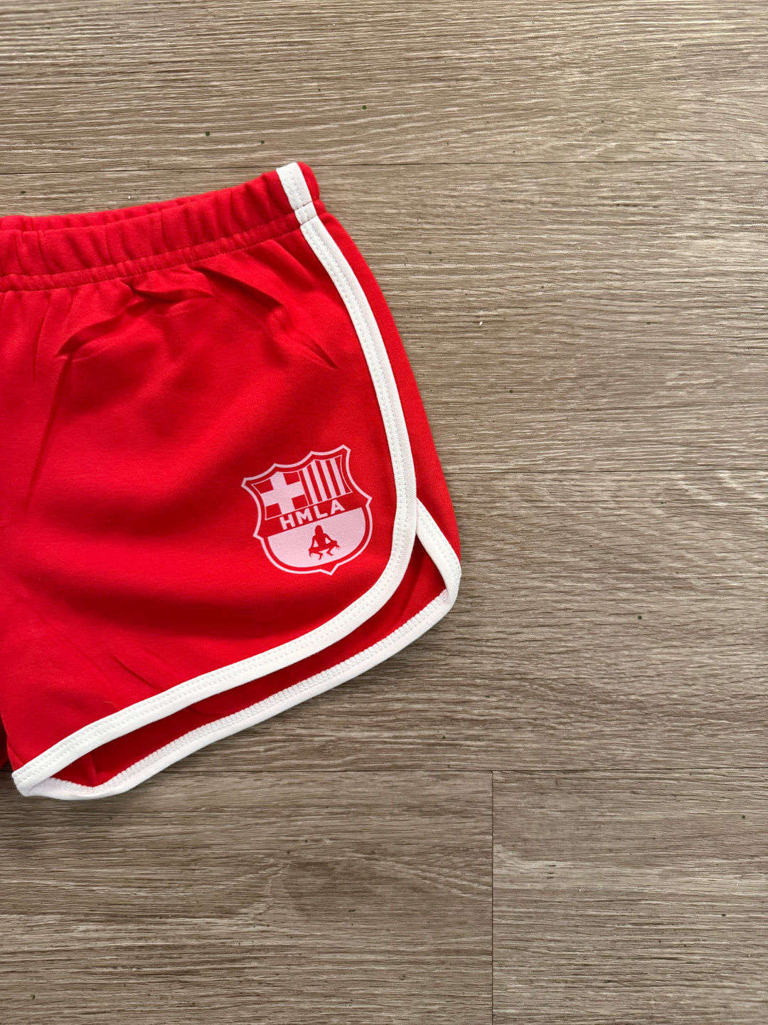 Hoesmad Soccer Shorts (Red/White)