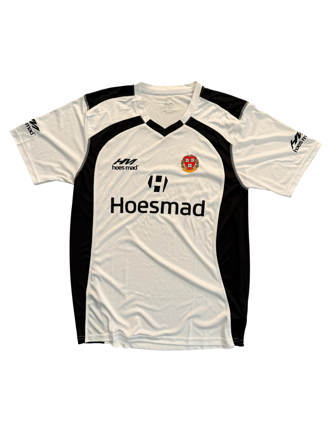 Hoes Mad Logo Soccer Jersey (White)