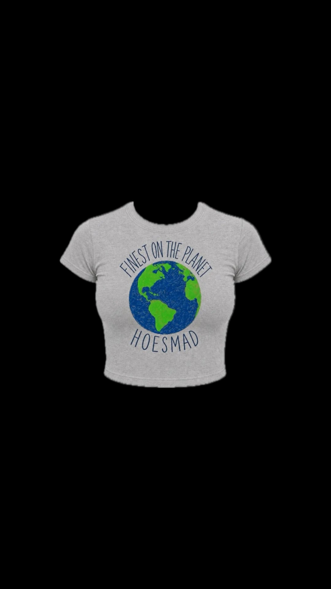Finest On The Planet Babytee (Grey)