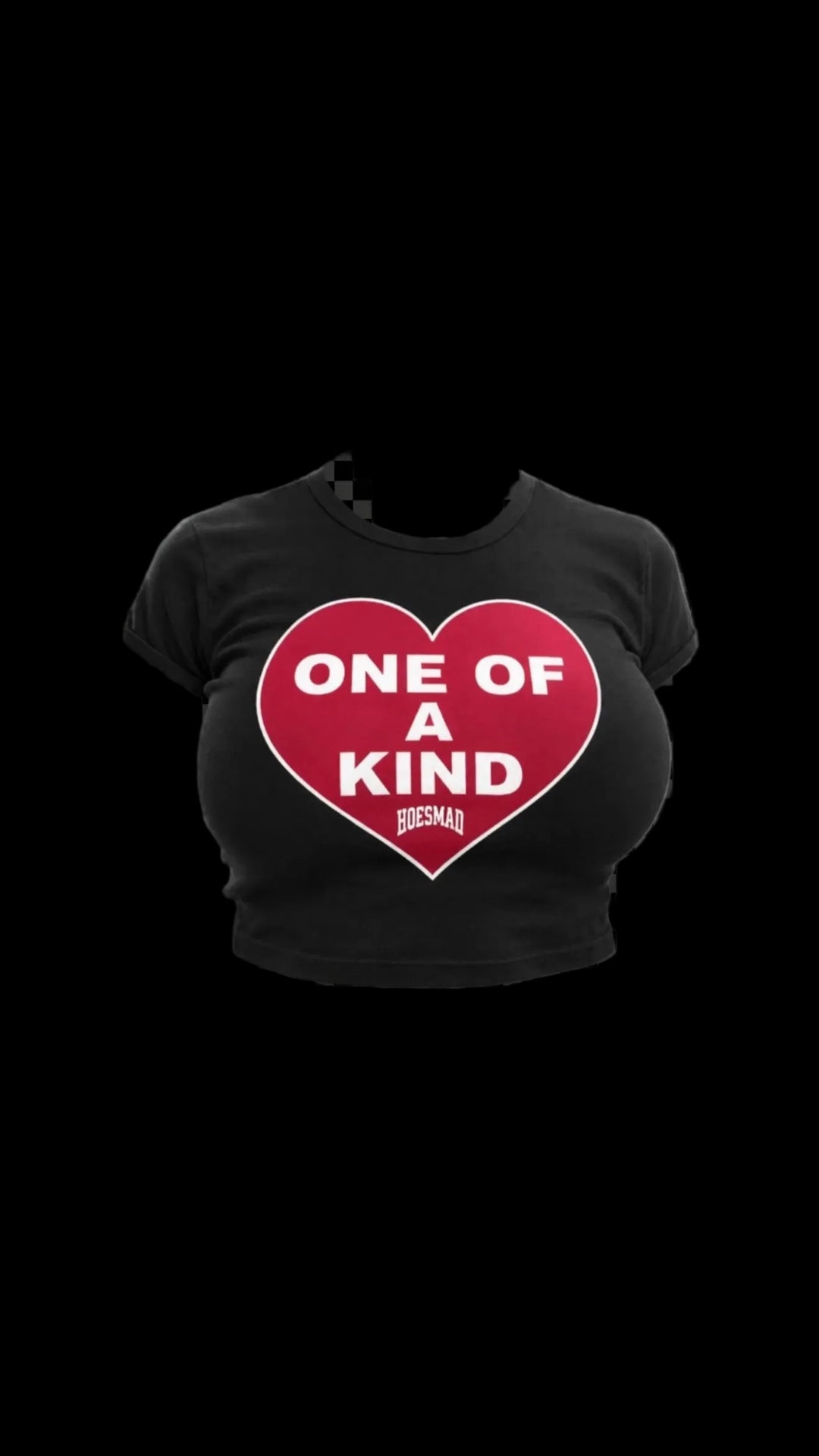 One Of A Kind Babytee (Black/Red)
