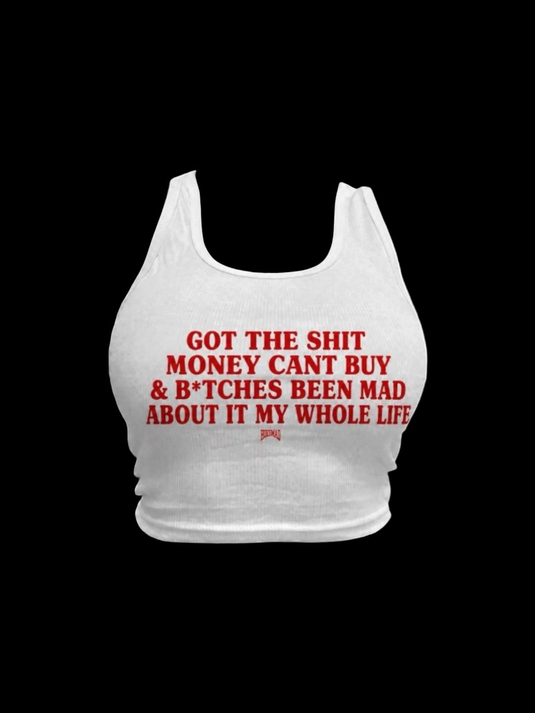 Got The Sh*t Money Cant Buy Tanktop (white/red)